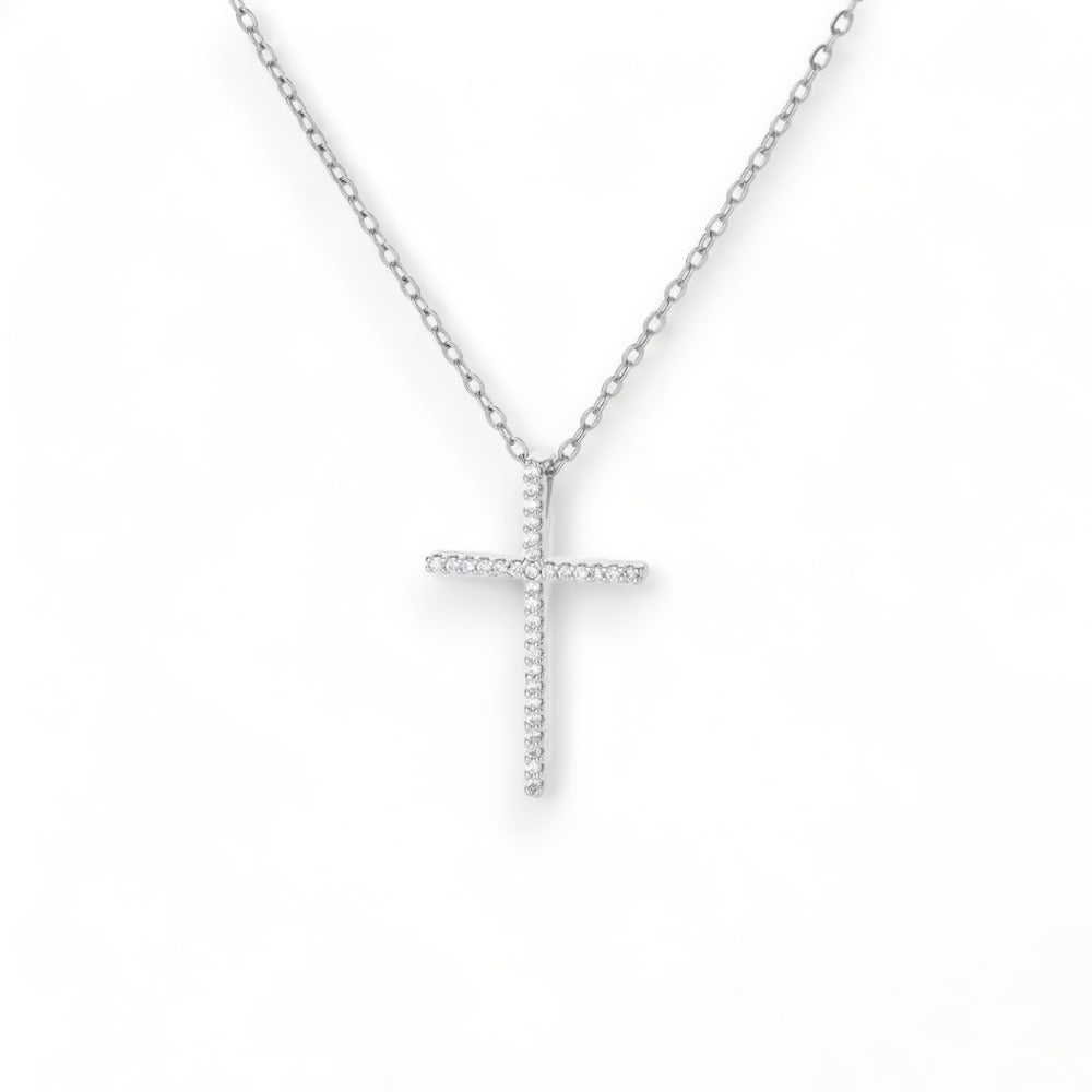 Sanctula - collier croix chrétienne