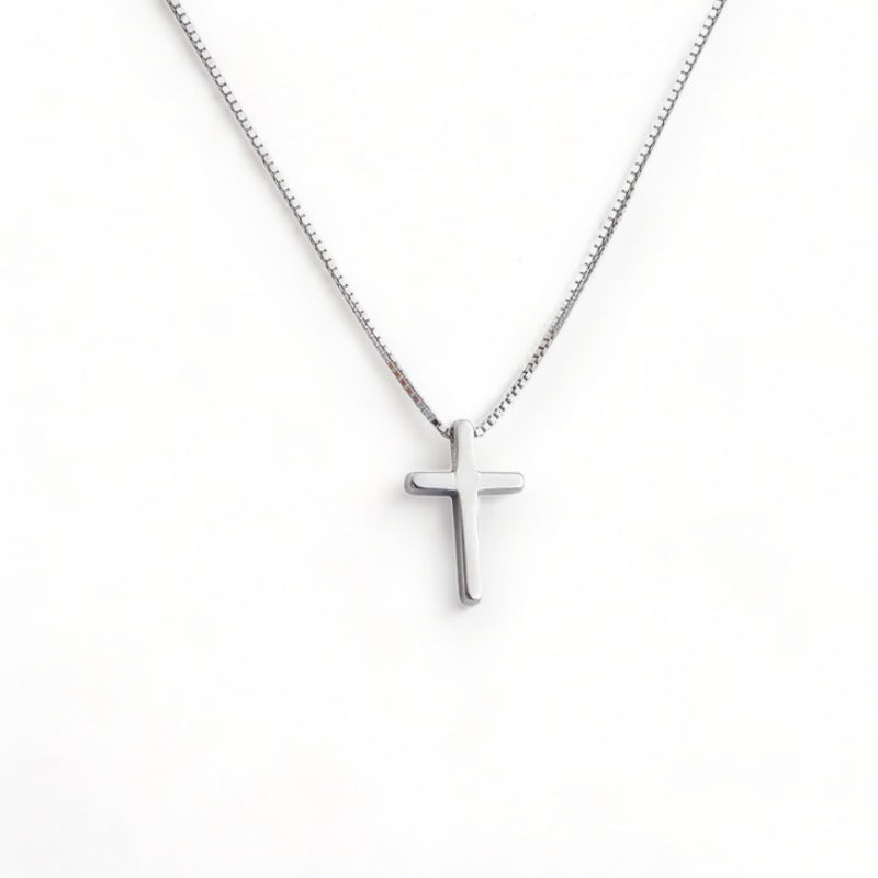 Ténébra - collier croix gothique