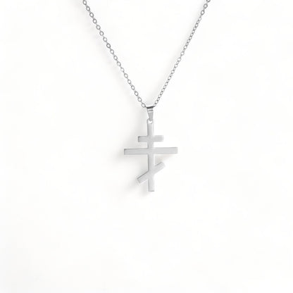 Sacréa - collier croix orthodoxe femme