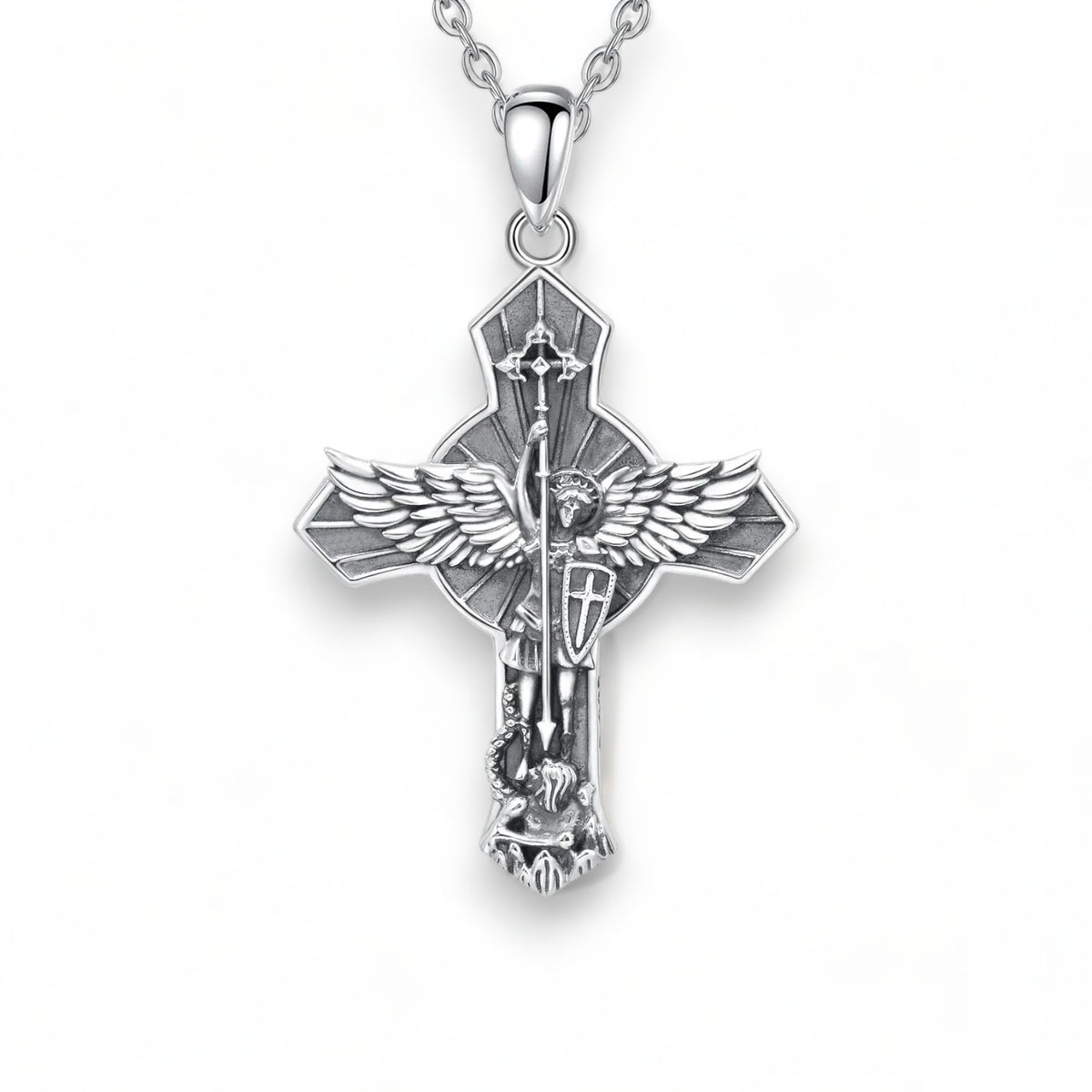 Micha - collier croix vintage
