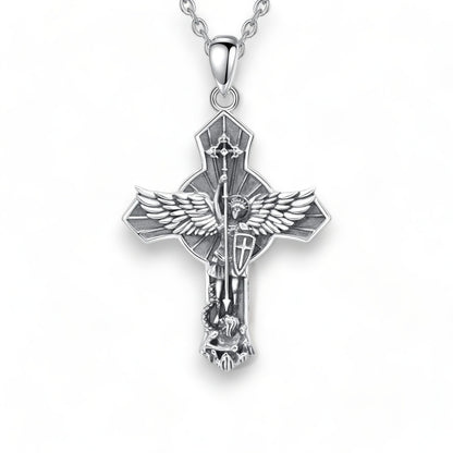 Micha - collier croix vintage