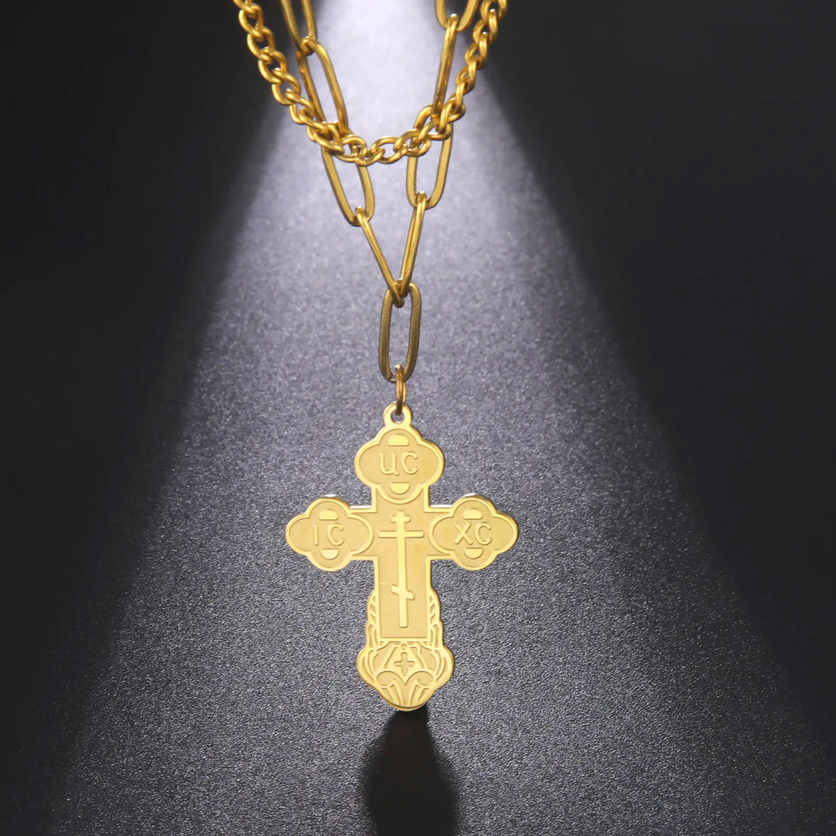 Évangéline - bijoux collier croix femme