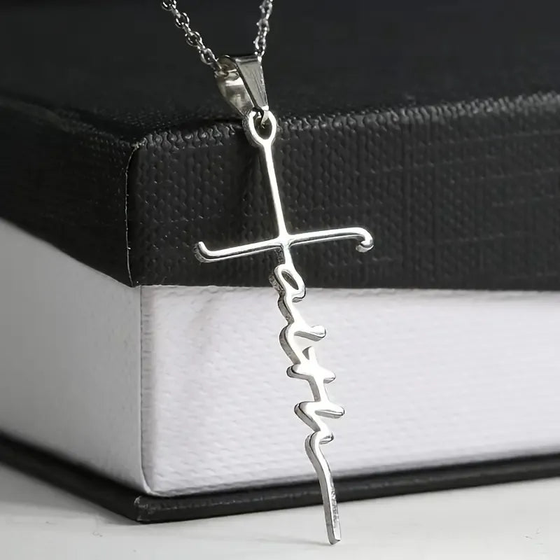 Croyance - collier croix original