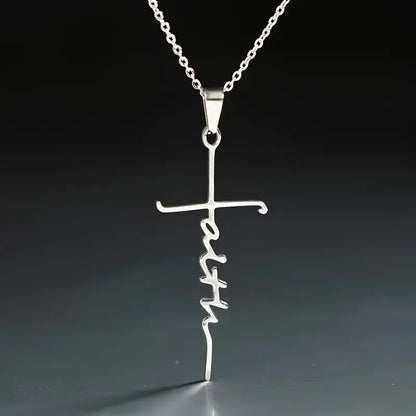 Croyance - collier croix original
