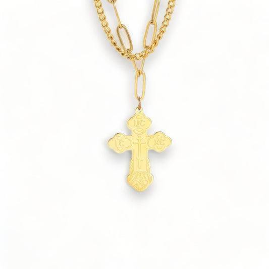 Évangéline - bijoux collier croix femme